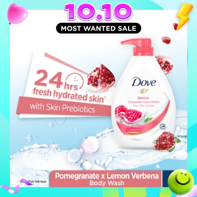 DOVE Go Fresh Pomegranate & Lemon Verbena Scent Revive Bodywash 1L image