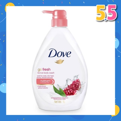 DOVE Dove Go Fresh Pomegranate & Lemon Verbena Scent Revive Bodywash 1L