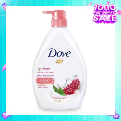 DOVE Dove Go Fresh Pomegranate & Lemon Verbena Scent Revive Bodywash 1L