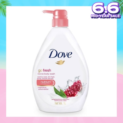 DOVE Dove Go Fresh Pomegranate & Lemon Verbena Scent Revive Bodywash 1L