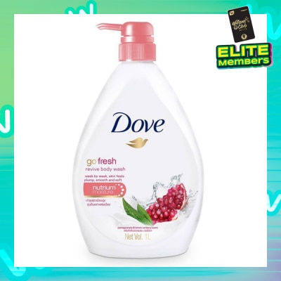 DOVE Dove Go Fresh Pomegranate & Lemon Verbena Scent Revive Bodywash 1L