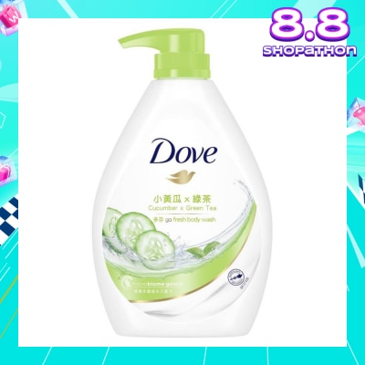 DOVE Dove Go Fresh Cucumber + Green Tea Hydration Body Wash 1L