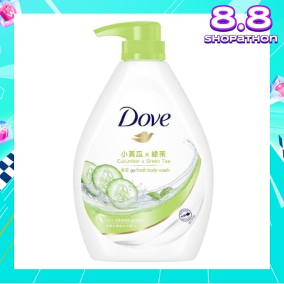 DOVE Dove Go Fresh Cucumber + Green Tea Hydration Body Wash 1L