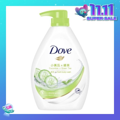 DOVE Dove Go Fresh Cucumber + Green Tea Hydration Body Wash 1L