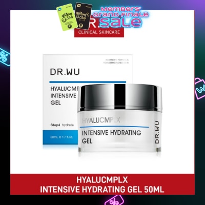 DR. WU 6th-Generation Hyalucmplx Intensive Hydrating Gel (For Hydrating + Repairs & Soothing Skin) 50ml