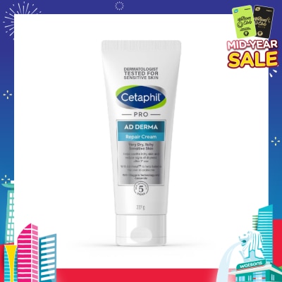 CETAPHIL PRO AD Derma Repair Cream (For Dry + Itchy Sensitive Skin) 227g