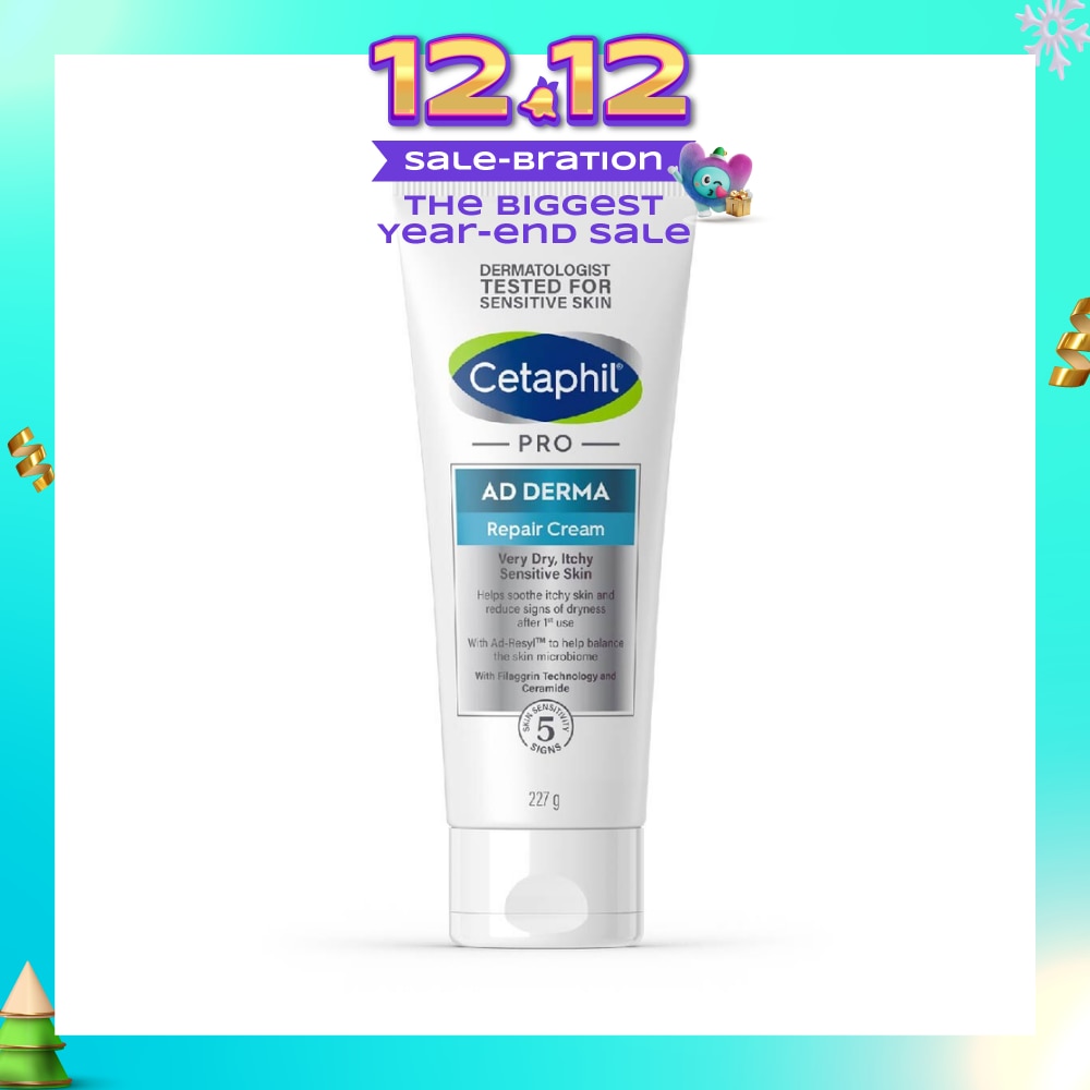 PRO AD Derma Repair Cream (For Dry + Itchy Sensitive Skin) 227g