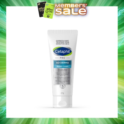 CETAPHIL - PRO AD Derma Repair Cream (For Dry + Itchy Sensitive Skin) 227g