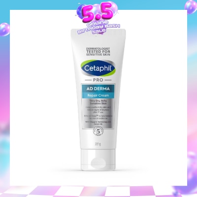 CETAPHIL - PRO AD Derma Repair Cream (For Dry + Itchy Sensitive Skin) 227g