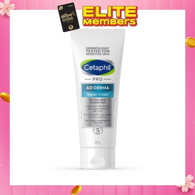 CETAPHIL PRO AD Derma Repair Cream (For Dry + Itchy Sensitive Skin) 227g