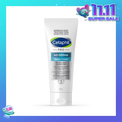 CETAPHIL PRO AD Derma Repair Cream (For Dry + Itchy Sensitive Skin) 227g