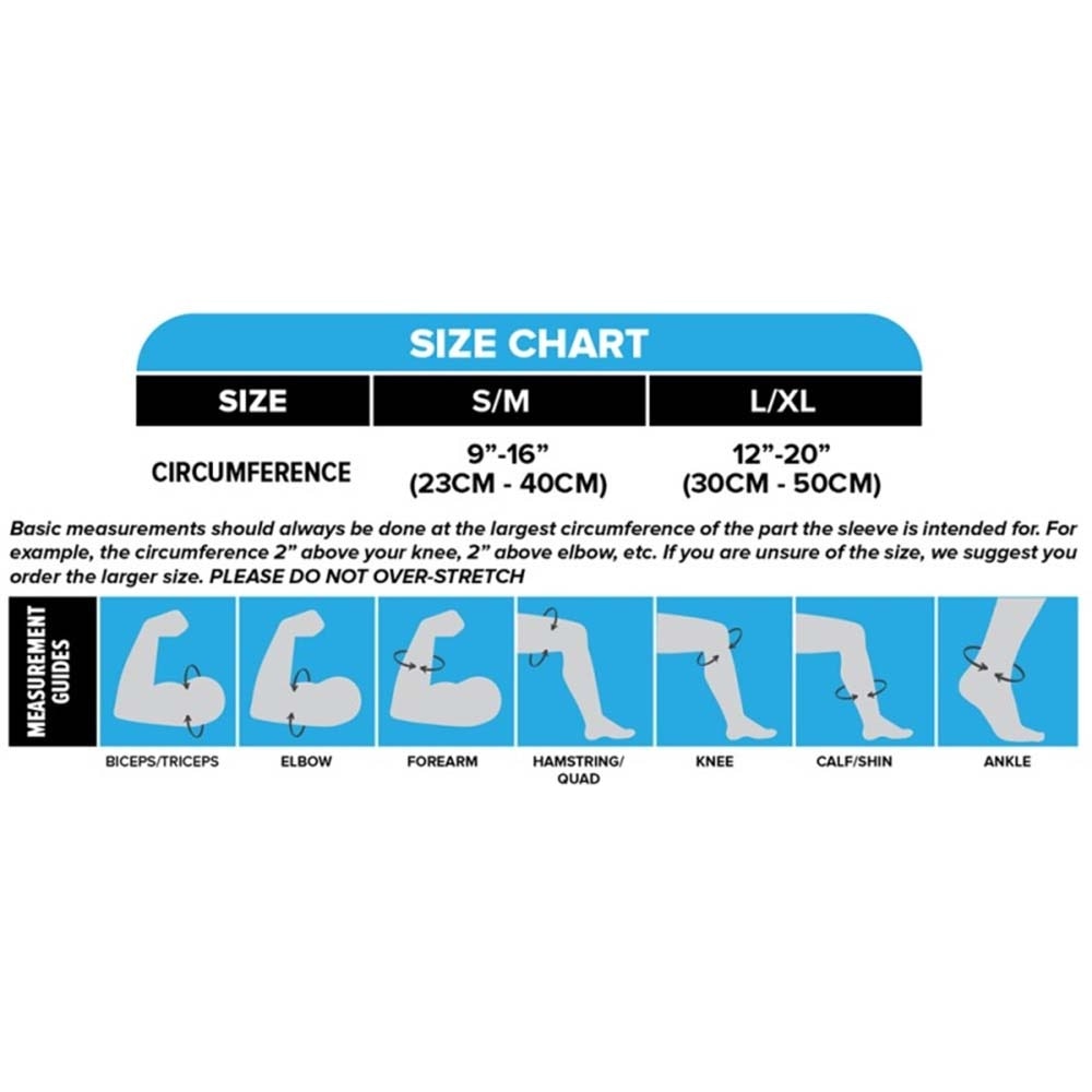 Cold & Hot Therapy Multi Purpose Injury & Pain Relief Sleeve L/XL 1s