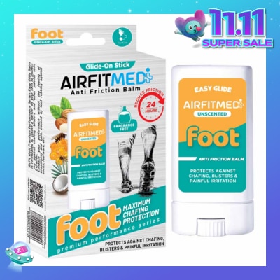 AIRFIT MEDI Easy Glide-On-Stick Anti Friction Balm Foot Unscrented 1s