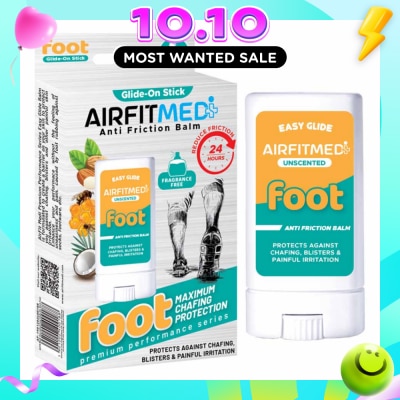 AF MEDI Easy Glide On Stick Anti Friction Balm Foot Unscrented 1s image