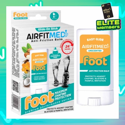 AIRFIT MEDI Easy Glide-On-Stick Anti Friction Balm Foot Unscrented 1s