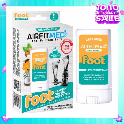 AIRFIT MEDI Easy Glide-On-Stick Anti Friction Balm Foot Unscrented 1s
