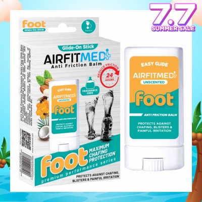 AIRFIT MEDI Easy Glide-On-Stick Anti Friction Balm Foot Unscrented 1s