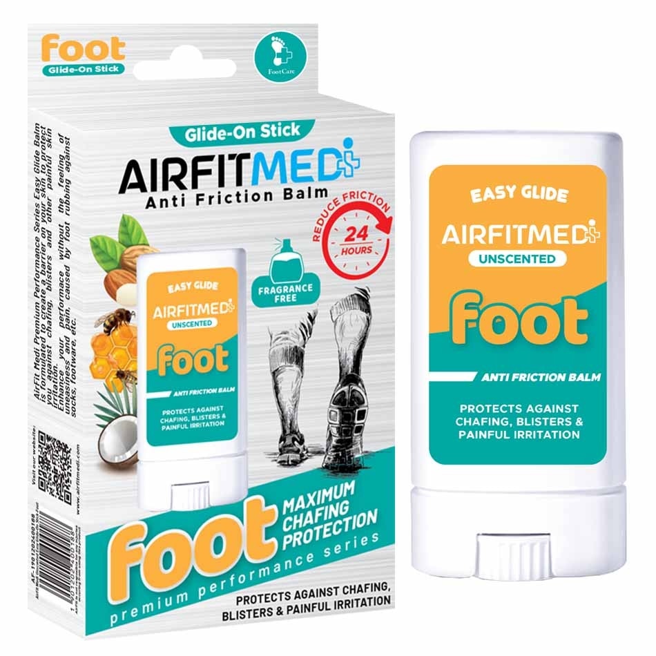 Easy Glide-On-Stick Anti Friction Balm Foot Unscrented 1s