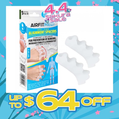 AF MEDI - Gel Toe Alignment Spacers Crowding & Overlapping Corrector Pair 1s