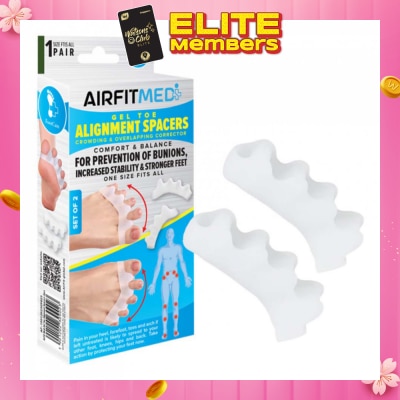 AIRFIT MEDI Gel Toe Alignment Spacers Crowding & Overlapping Corrector Pair 1s