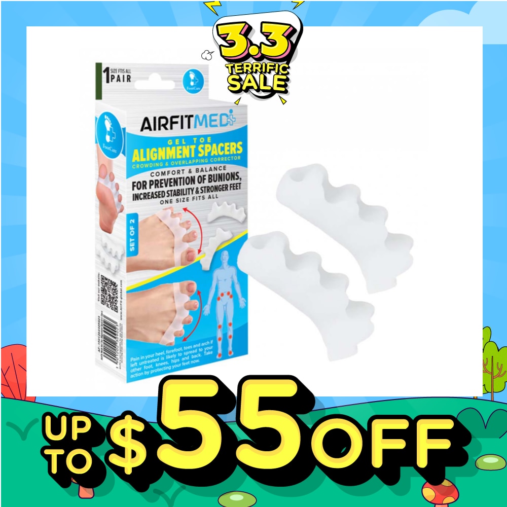 Gel Toe Alignment Spacers Crowding & Overlapping Corrector Pair 1s