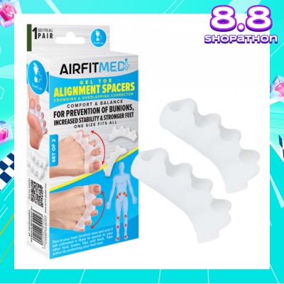 AIRFIT MEDI Gel Toe Alignment Spacers Crowding & Overlapping Corrector Pair 1s
