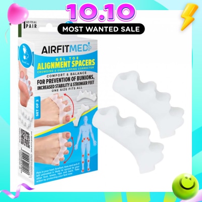 AF MEDI Gel Toe Alignment Spacers Crowding & Overlapping Corrector Pair 1s image