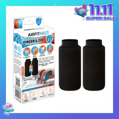 AIRFIT MEDI Cold & Hot Therapy Finger & Toe Injury & Pain Relief Sleeve 2s