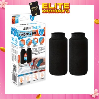 AIRFIT MEDI Cold & Hot Therapy Finger & Toe Injury & Pain Relief Sleeve 2s