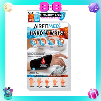 AF MEDI - Cold & Hot Therapy Hand & Wrist Injury & Pain Relief Sleeve 1s