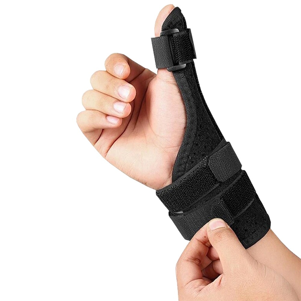 Finger Splint With Metal Tendon Lock Stabiliser 1s