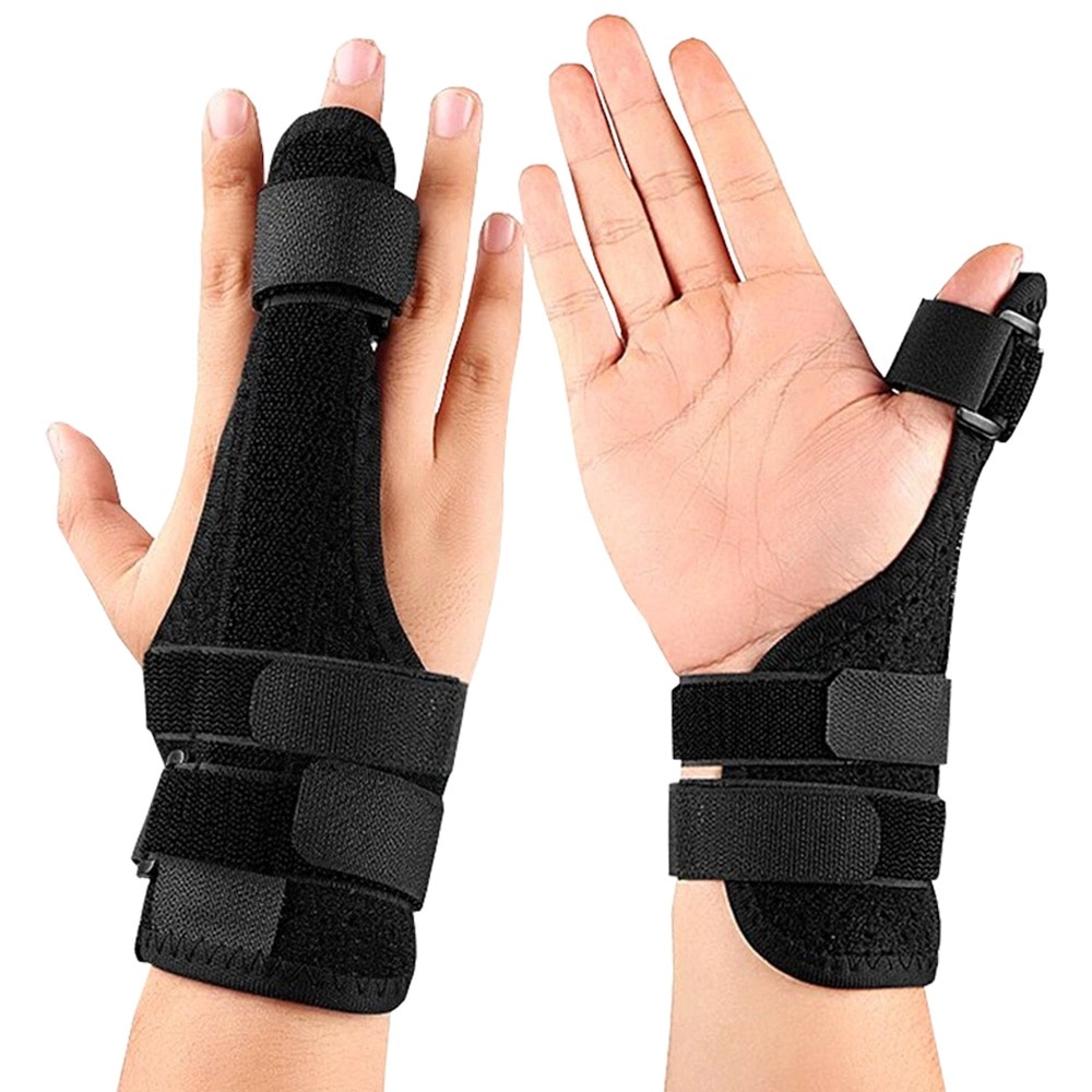 Finger Splint With Metal Tendon Lock Stabiliser 1s