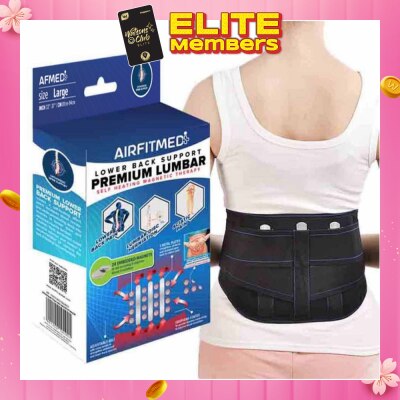 AIRFIT MEDI Self Heating Magnetic Therapy Lower Back Support Premium Lumbar L 1s