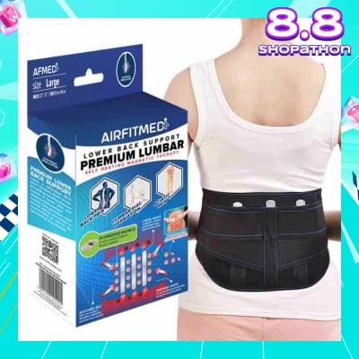 AIRFIT MEDI Self Heating Magnetic Therapy Lower Back Support Premium Lumbar L 1s