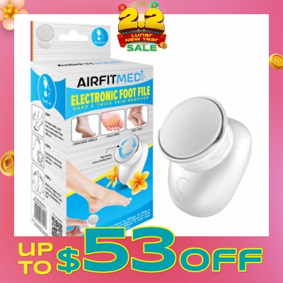 AF MEDI Electronic Foot File Hard & Thick Skin Remover 1s