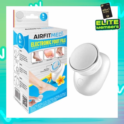 AIRFIT MEDI Electronic Foot File Hard & Thick Skin Remover 1s