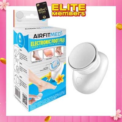 AIRFIT MEDI Electronic Foot File Hard & Thick Skin Remover 1s