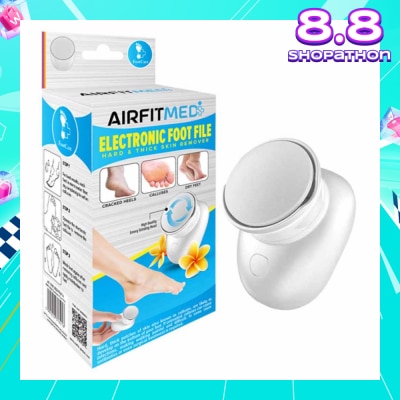 AIRFIT MEDI Electronic Foot File Hard & Thick Skin Remover 1s