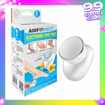 AIRFIT MEDI Electronic Foot File Hard & Thick Skin Remover 1s