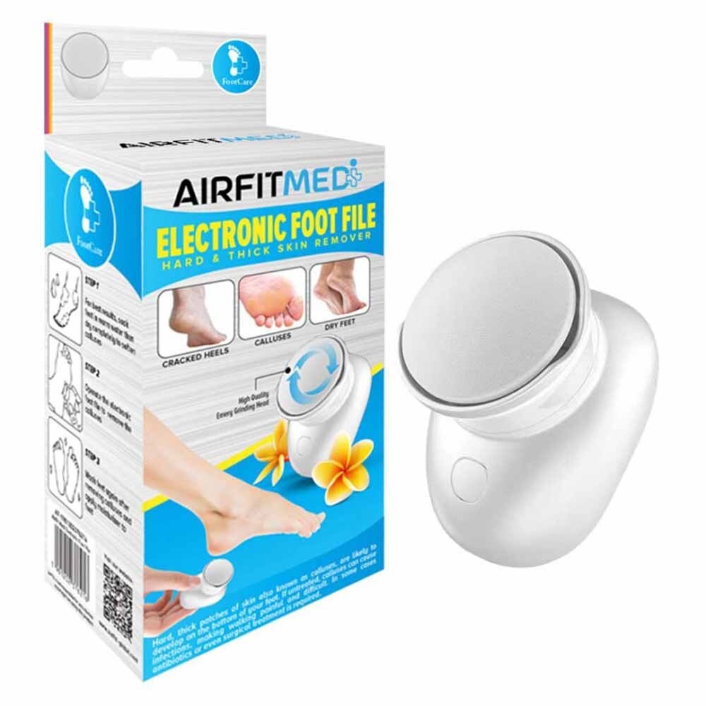 AF MEDI Electronic Foot File Hard & Thick Skin Remover 1s | Foot