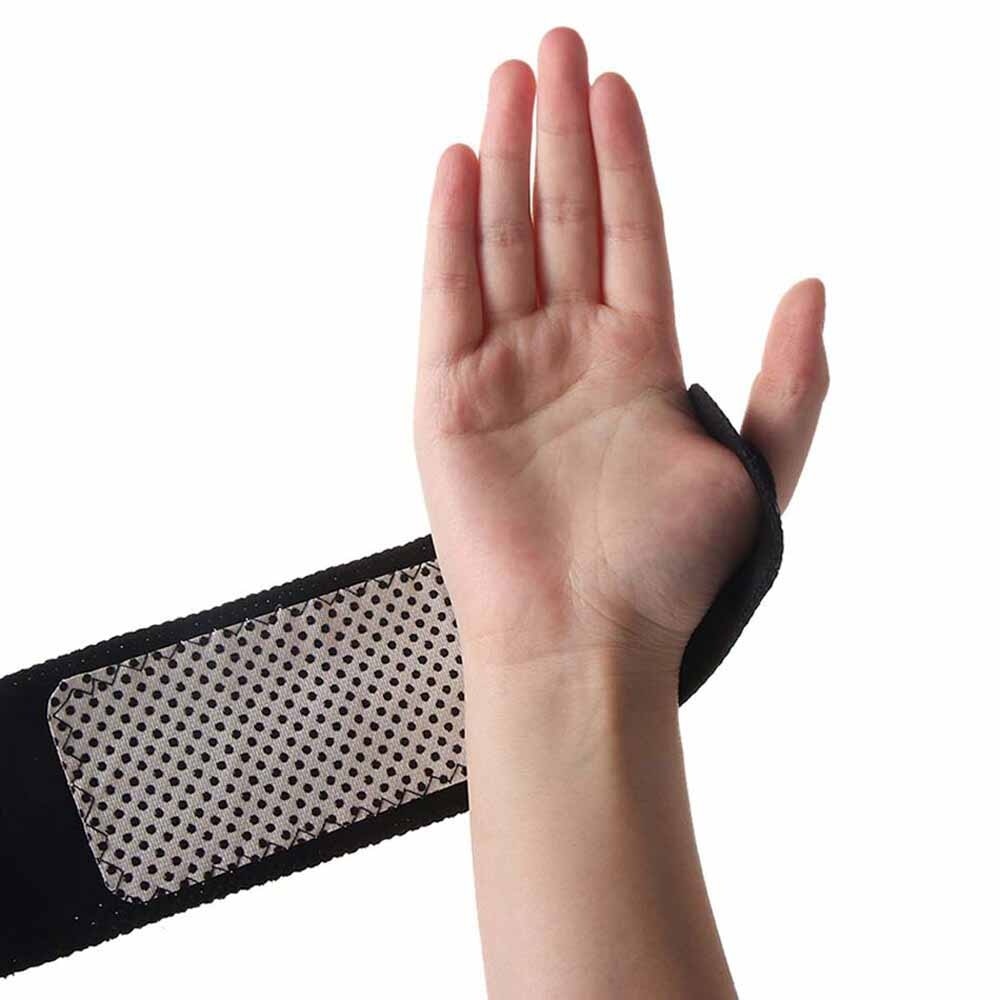 Self Heating Magnetic Wrist Compression Wrap 1s