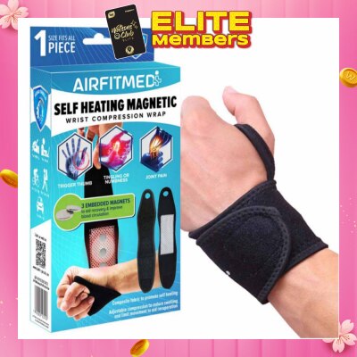 AIRFIT MEDI Self Heating Magnetic Wrist Compression Wrap 1s