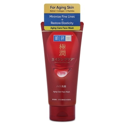 HADA LABO Gokujyun Aging Care Face Wash (Suitable For Sensitive Skin) 100g