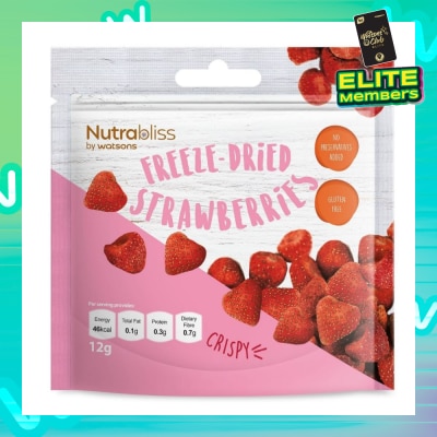 NUTRABLISS BY WATSONS Freeze-Dried Strawberries 12g