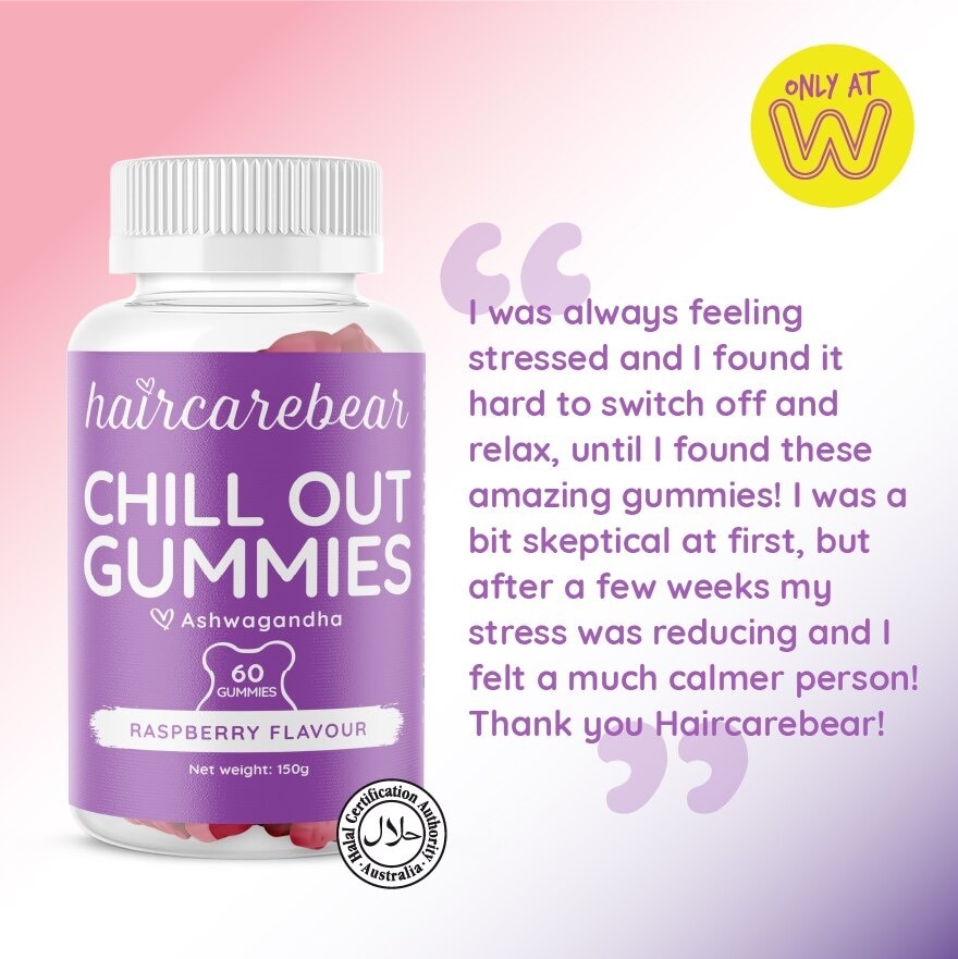 Ashwagandha Gummies (Help Relax Muscles And Mind) 50s