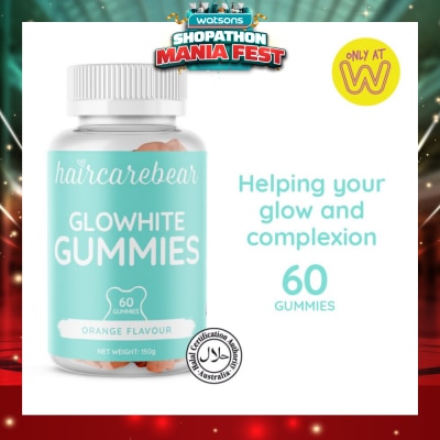 HAIRCAREBEAR - Glowhite Gummies (For Glowy Complexion) 60s