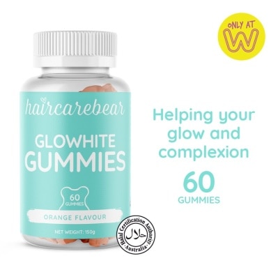 HAIRCAREBEAR Glowhite Gummies (For Glowy Complexion) 60s