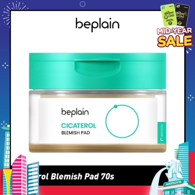 BEPLAIN Cicaterol Blemish Pad (Soothing & Brightening) 70s