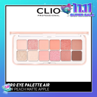 CLIO Pro Eye Palette Air 09 Peach Mate Apple (Every Fruit Grocery) 7.2g