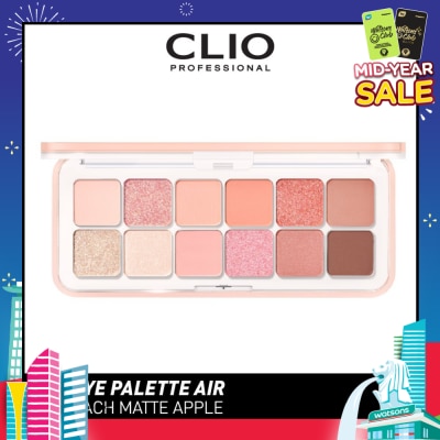 CLIO Pro Eye Palette Air 09 Peach Mate Apple (Every Fruit Grocery) 7.2g